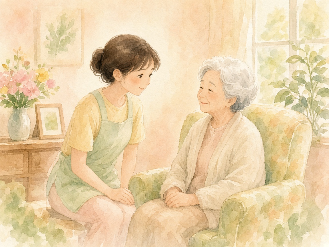 訪問介護の様子